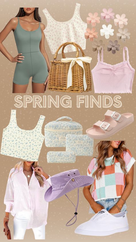 Spring Fashion and Style, Spring Accessories, Spring Style, Spring Prints - what I'm loving for spring, spring outfits, spring fashion inspo, spring ootd, spring accessories, what's trending for spring 2024 Amazon Spring Fashion 2024, Fashion Inspo Spring, Spring Ootd, Boonie Hat, Ootd Spring, Spring Accessories, Spring Prints, Hat Summer, Outfits Spring