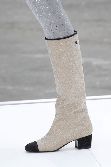 Chanel Fall 2017, Chanel 2017, Chanel Boots, Chanel Collection, Chanel Accessories, All About Shoes, Fall 2017, Chanel Shoes, Shoe Lover