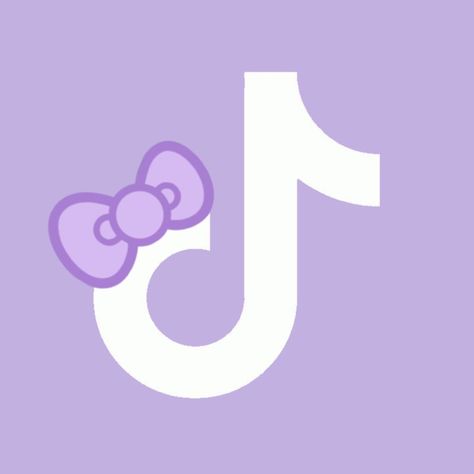 Hello kitty icons Tiktok Hello Kitty Icon, Purple Hello Kitty Icon, Purple Tiktok Logo, Purple Tiktok Icon, Hello Kitty Phone Icons, Widgets Theme, Sanrio App Icons, Purple Logo Design, Purple Hello Kitty