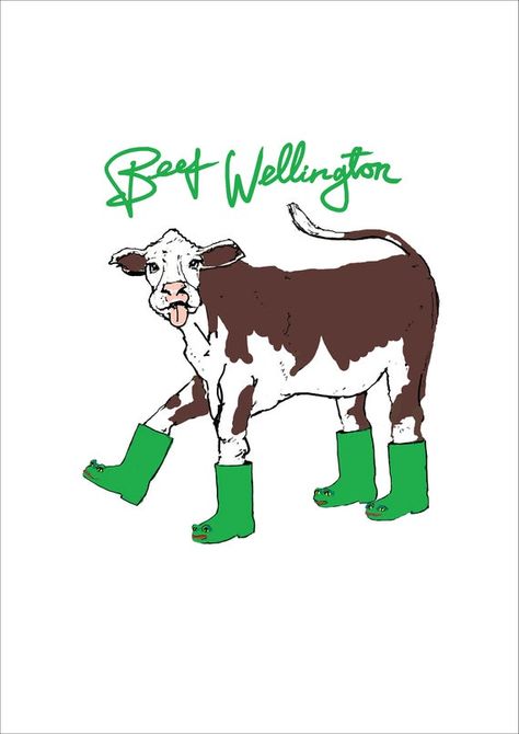 Cow Art Print, Cow Illustration, Wine Logo, Wall Art Funny, Cow Wall Art, Funny Cow, Beef Wellington, Cows Funny, Art Funny