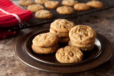 Related Black Walnut Cookies, Black Walnuts Recipes, Butter Biscuits Recipe, Drop Cookie Recipes, Brown Butter Cookies, Walnut Butter, Butter Biscuits, Walnut Recipes, Recipes Cookies