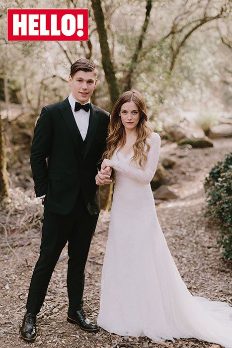 Ben Smith-Petersen and his bride Riley Keough, grandddaughter of Elvis&Priscilla Presley 2/15... Riley Keough Wedding, Elvis Presley's Granddaughter, Vintage Inspired Wedding Gown, Diane Sawyer, Elvis Presley Family, Courtney Eaton, Evan Ross, Vintage Inspired Wedding Dresses, Riley Keough