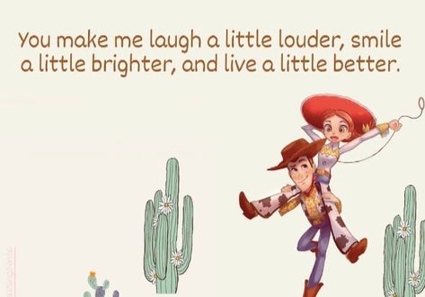 1995 Quotes, Toy Story Quotes, Friendship Captions, Toy Story Andy, Toy Story 1995, Woody And Jessie, Ending Quotes, Toy Story Alien, You Make Me Laugh