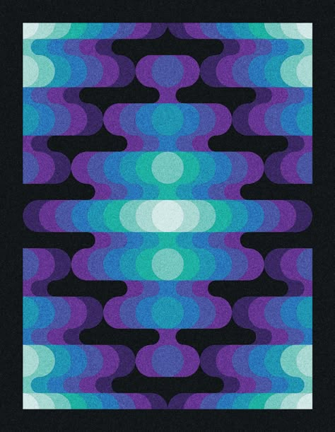 Hypnotize : 6c Symmetrics. on Behance Abstract Forms Design, Duality Concept Art, Graphic Patterns Abstract, Color Harmony Art, Graphic Pattern Design, Sensory Design, Abstract Pattern Illustration, Flat Graphic Design, Repeatable Pattern