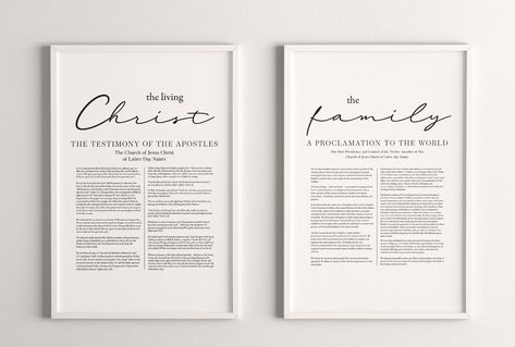 Jesus Christ Lds, Family Proclamation, Proclamation To The World, Lds Printables, Articles Of Faith, Church Of Jesus Christ, Latter Days, Latter Day Saints, The Family