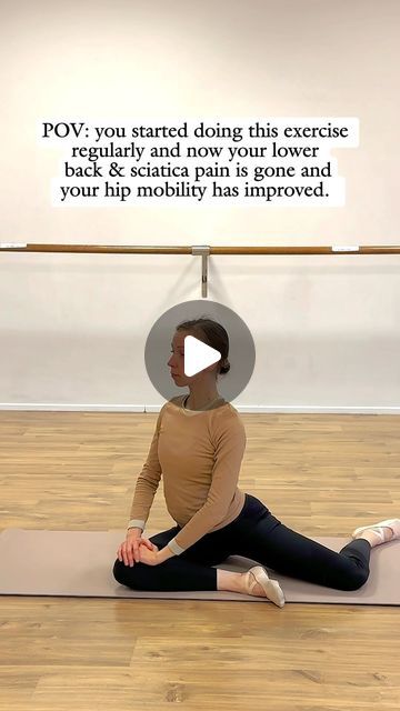 Elena | movement specialist on Instagram: "LOW BACK PAIN Try this exercise to release tension in your lower back by stretching QL and also improve your hip mobility.  Go for 2 rounds 10 reps. each side.  #mobility #mobiliteit #move #movement #beveging #mobiliteitstraining #lowbackpain #lowbackpainrelief #hipmobility #heupen #pain #pijn #rug" Low Back Exercises, Low Back Pain Relief, Release Tension, Hip Mobility, Back Stretches, Back Exercises, Low Back Pain, Lower Back, Low Back