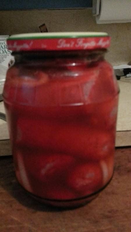 Pickled Hot Sausage Recipes, Pickle Sausage Recipe, Pickled Hot Sausage, Pickled Red Hot Sausages, Hot Mama Pickled Sausage, Pickled Hot Dogs Recipes, Pickled Sausage Recipe Homemade, Pickled Weiners Recipes, Pickled Weiners