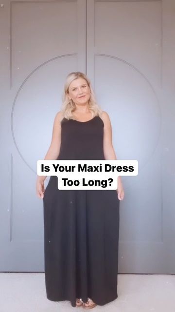 Knotting A Maxi Dress, Maxi Dress Too Long Hack, Maxi Dress Too Long, Maxi Dress Knot, Long Button Down Dress, Petite Bloggers, Clothes Hacks, Shirt Hacks, Winter Skirt Outfit