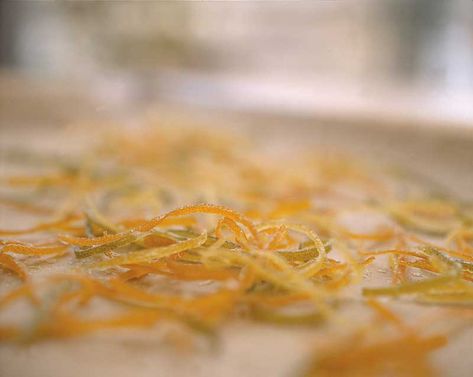 Candied Lemon Zest, Orange Peel Recipe, Fine Dining Plating, Candied Citrus, Candied Lemon Peel, Sweet Like Candy, Candied Fruit, Homemade Salad Dressing, Sugar Candy