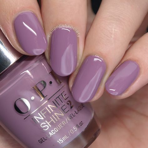 Opi Purple, Purple Toe Nails, Opi Nail Colors, Purple Nail Polish, One Color Nails, Purple Nail, Nails Polish, Polish Colors, Nail Color