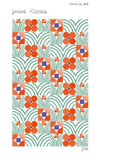 Graphisches Design, Pattern Play, Pattern Illustration, Surface Pattern Design, Surface Pattern, Textures Patterns, Surface Design, Pattern Art, Textile Design