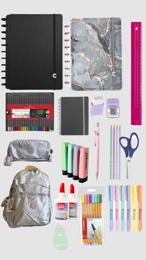 Cute School Supplies Aesthetic, School Supplies Aesthetic, Supplies Aesthetic, New Year New Me, Cute School Supplies, New Me, School Supplies, Pins