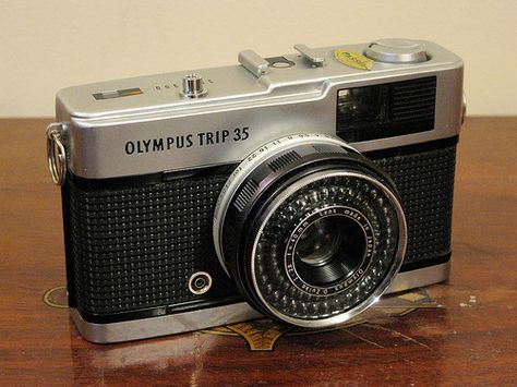 Olympus Trip 35 Olympus Trip 35, Analog Camera, 2024 Wishlist, Olympus Pen, Tech Hacks, Photography Film, Color Film, Photography Gear, Vintage Cameras