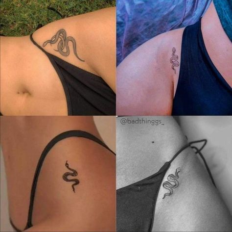 Cobra Tattoo, Basic Tattoos, Snake Tattoo Design, Petite Tattoos, Spine Tattoos For Women, Dope Tattoos For Women, Stylist Tattoos, Cute Tattoos For Women, Classy Tattoos