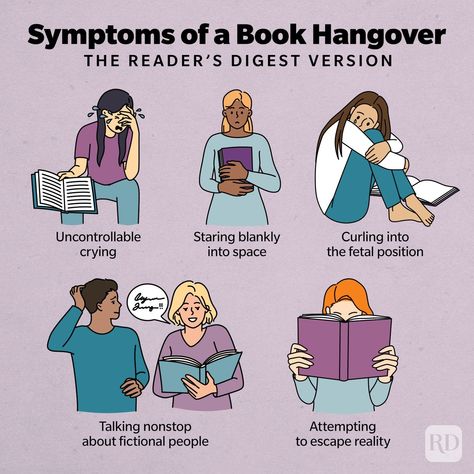 Here’s Why You Get a Book Hangover—and How to Get Over It Hangover Quotes, Feel Good Books, Book Hangover, Feeling Numb, Vampire Books, Classic Book, Fiction And Nonfiction, Fictional World, Cozy Mysteries