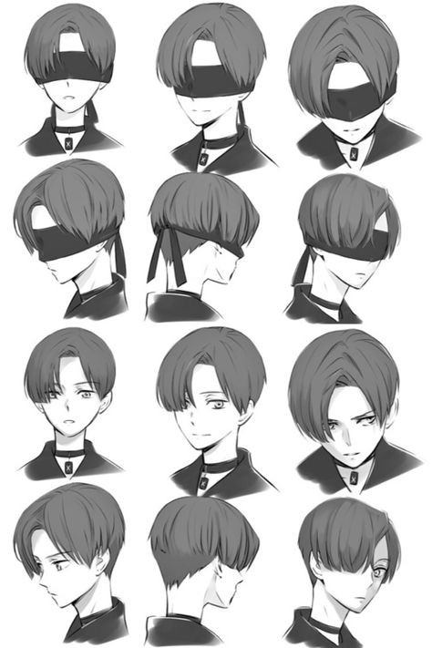 Pinterest Anime Porpotion Drawing, How To Draw A Anime Head, Anime Male Hairstyles, Manga Hairstyles, Anime Hairstyles Male, Pelo Anime, Manga Hair, Ad Astra, Nier Automata