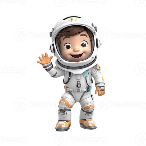 Astronaut Picture, Cute Astraunaut Cartoon, Astronaut Side View, 3d Astronaut, Astronaut Png, Astronaut Mascot, Space Theme, Van, Quick Saves