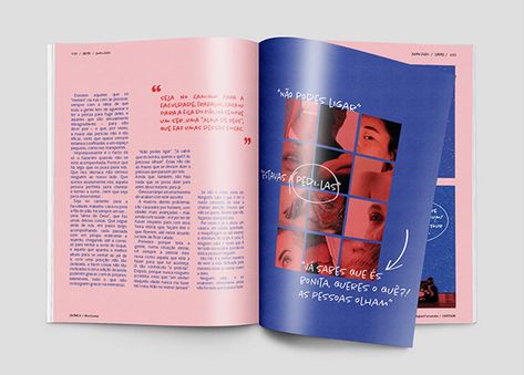 Magazine Projects | Photos, videos, logos, illustrations and branding on Behance Magazine Projects, Editorial Design Magazine, Creative Magazine, 포트폴리오 레이아웃, Page Layout Design, Zine Design, Flyer Design Inspiration, Magazine Layout Design, Design Brochure