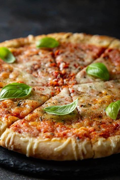 Pizza Margarita, Yummy Pizza, Margarita Pizza, Mozzarella, Pizza, Van, Quick Saves, Pizzas, Essen