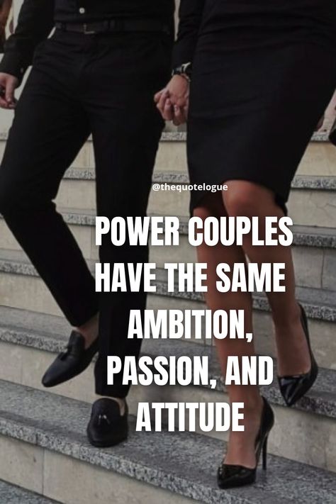 Business Couple Quotes, Successful Couples Goals Quotes, Boss Couple Aesthetic, Powerful Couple Aesthetic, Husband Vision Board, Classy Couple Aesthetic, Successful Couple Aesthetic, Power Couple Aesthetic, Successful Husband