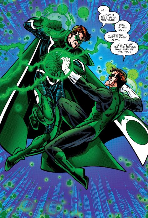 The ultimate duel. Young Hal Jordan vs Parallax Hal Jordan. Parallax Hal Jordan, Parallax Green Lantern, Hal Jordan, Super Mario Art, Chevy Muscle Cars, Mario Art, Smallville, Green Lantern, Super Mario