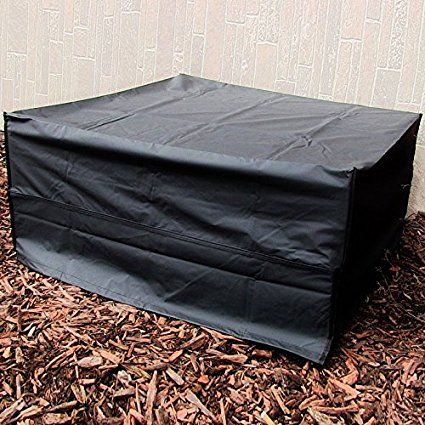 Sunnydaze Square Black Fire Pit Cover, 48 Inch Square, 18 Inch Tall Black Fire Pit, Steel Fire Pit Ring, Square Fire Pit Cover, Cast Iron Fire Pit, Iron Fire Pit, Fire Pit Kit, Square Fire Pit, Steel Fire Pit, Fire Pit Bowl