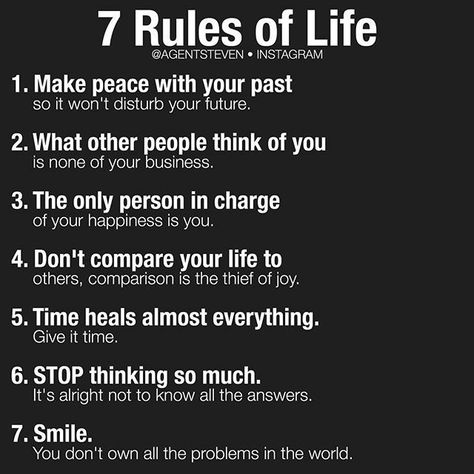 #motivation Rules Of Life, 7 Rules Of Life, Dont Compare, Life Rules, Make Peace, Quotes About Strength, Good Advice, Sacramento, Self Help