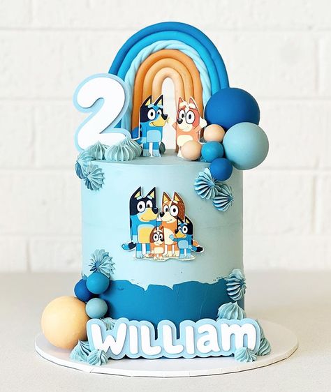 28 Coolest Bluey Birthday Cake Ideas! - Mouths of Mums Bingo Cake Bluey, 2nd Birthday Party Bluey, Bluey 1st Birthday Cake, Bluey Birthday Cake For Boys, Bluey Cake Ideas Birthday Boy, Bluey Birthday Party Ideas For Boy, 3rd Birthday Cakes For Boys, Bluey Birthday Cake Ideas, Pastel De Bluey