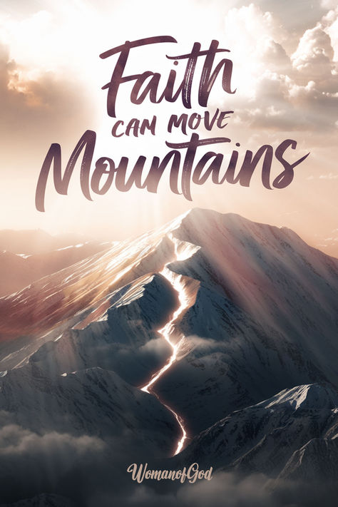 Faith Can Move Mountains Faith That Moves Mountains, Believe In The Process, Faith Scriptures, Back Muscle, Faith Can Move Mountains, Faith Scripture, Hold Fast, Notion Templates, Trusting God