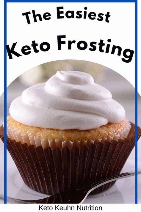 Keto frosting made without cream cheese & without powdered sugar with the main ingredient being heavy cream. If you love an easy silky frosting, this frosting is for you. This frosting is perfect low carb desserts such as cakes, cupcakes, and muffins. Christmas Frosting, Keto Frosting, Frosting Without Butter, Orange Cheesecake Recipes, Peanut Butter Frosting Recipe, Sugar Free Frosting, Low Carb Cupcakes, Keto Whipped Cream, The Boiled Egg Diet