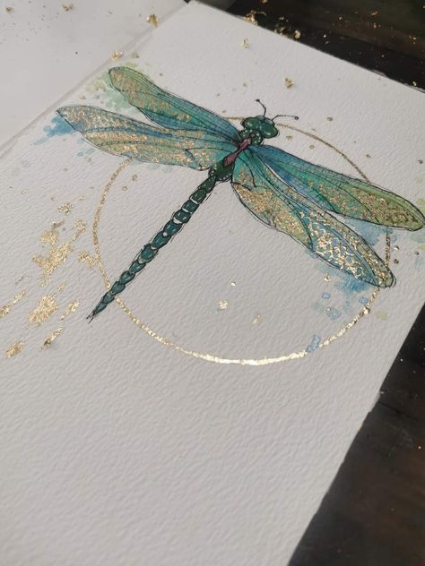 Pictures To Draw On Canvas, Draw On Canvas, Easy Pictures, Easy Pictures To Draw, Canvas For Beginners, Easy Canvas, Studio Apartment Ideas, Dragonfly Art, Dragonfly Tattoo