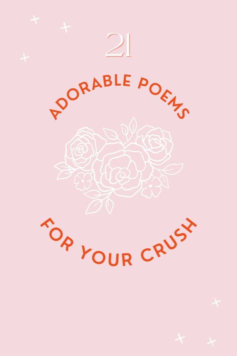 21+ Adorable Poems For Your Crush - aestheticpoems.com You’re In My Thoughts, Poems For Crush, Poems For Your Crush, Flirty Poems, Confession Message For Crush, Crush Poems, For Your Crush, Butterflies In Your Stomach, Valentines Day Poems