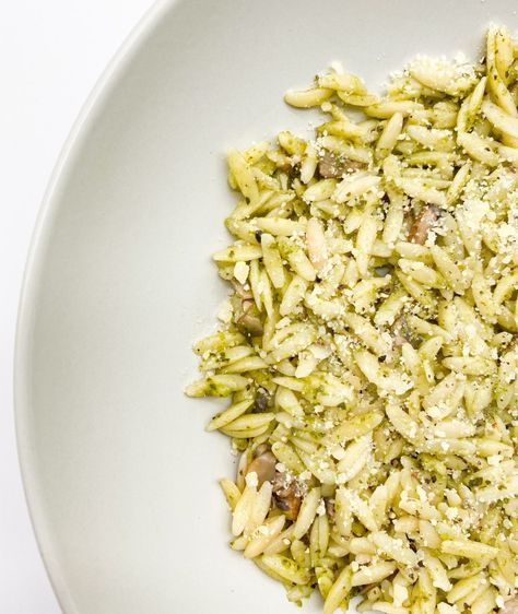 Orzo With Pesto Recipe, Orzo Recipes Pesto, Orzo Pesto Recipes, Orzo With Pesto, Pesto Orzo Recipes, April Meals, Orzo Pesto, Pesto Orzo, Orzo Recipes