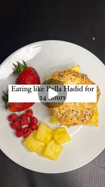 Cecilia Fondacci on Instagram: "Eating like a celebrity challenge day 7/50: Bella Hadid 🩵 Save for inspo 🎀 • • • • • • • • •  *I do not claim to know what anybody eats and only base my videos on what I find on the internet and what works for my body* #bellahadid #bellahadidedit #bellahadidedits #food #foodie #foodtiktok #foodtok #foodlover #fyp #save #share #foodinspiration #inspiration #healthyrecipes" Bella Hadid Food, Bella Hadid Diet, Cheat Meal, A Celebrity, Day 7, Yummy Foods, Bella Hadid, Taste Buds, Food Inspiration