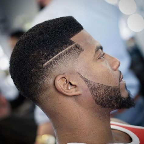 Low Taper Fade with Beard Drop Fade Waves, Wave Haircut, Taper Fade With Beard, Beard Shape, A Line Hair, Waves Hairstyle Men, Black Men Haircut, Drop Fade Haircut, Black Hair Cuts