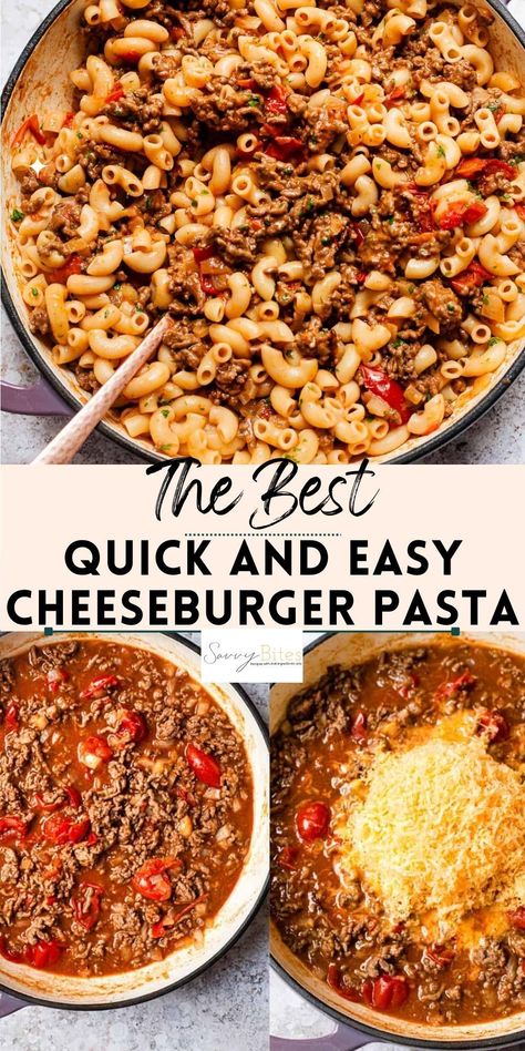 Discover the ultimate cheeseburger pasta, your new favorite among easy pasta recipes that promises a delicious family dinner in just 30 minutes. Perfect for busy weeknights, this dish is a testament to how simple ingredients from Aldi can transform into a mouthwatering meal without breaking the bank. Ideal for families looking for quality on a budget, it's a cheap family meal that doesn't compromise on flavor. Cheap Pasta Dinners, Easy Cheeseburger Pasta, Ultimate Cheeseburger, Meat Pasta Recipes, Lean Dinners, Cheeseburger Pasta, Cheap Family Meals, Aldi Recipes, Slow Cooker Stew