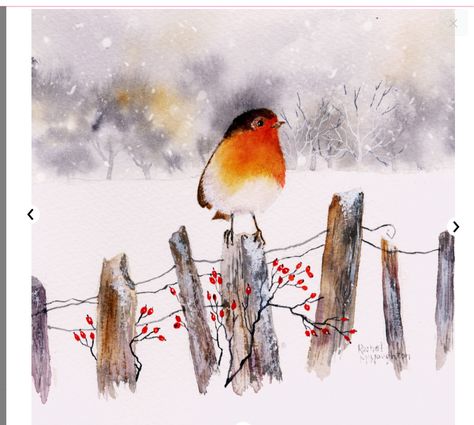 Watercolor Christmas Cards Diy, Bird Watercolor Art, Watercolor Paintings For Beginners, Winter Watercolor, Christmas Card Art, Advocate Art, Watercolor Christmas Cards, Watercolor Ideas, Christmas Drawing