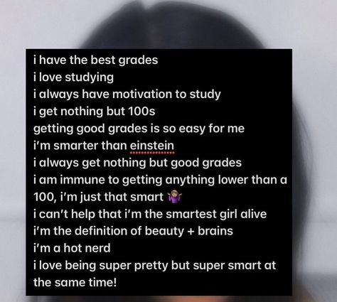 Manifesting Good Grades Affirmations, Maths Affirmations, Good Grade Affirmations, Math Affirmations, Study Affirmations, Pretty Aura, Affirmations Board, Manifesting Tips, Manifestation Methods