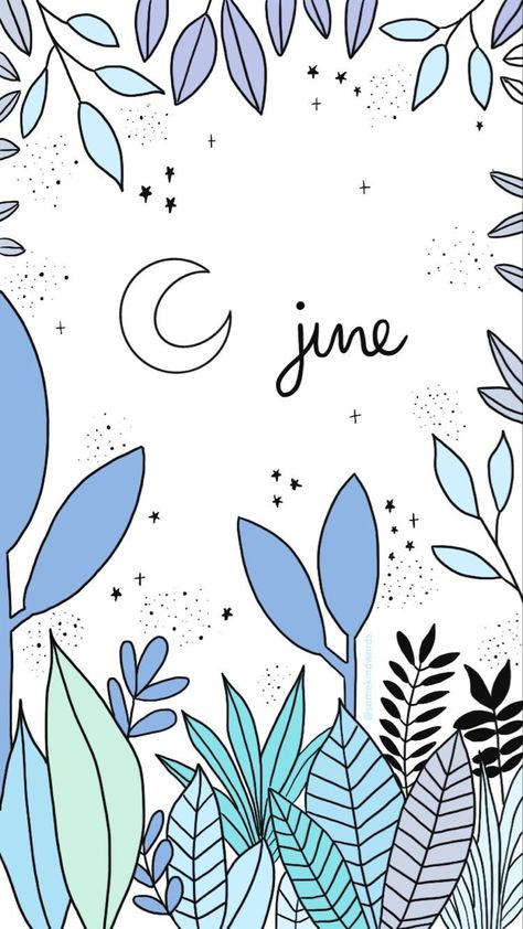 June Cover Page Bullet Journal, Dreaming Wallpaper, Cover Page Bullet Journal, June Cover Page, Page Bullet Journal, Boulet Journal, Journal Cover Page, Bullet Journal Cover, Materi Bahasa Jepang