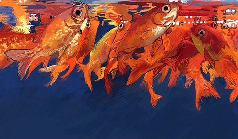 Koi Wallpaper, 동화 삽화, Desain Buklet, Cute Laptop Wallpaper, Desktop Wallpaper Art, Cute Desktop Wallpaper, Mac Wallpaper, Keramik Design, Macbook Wallpaper