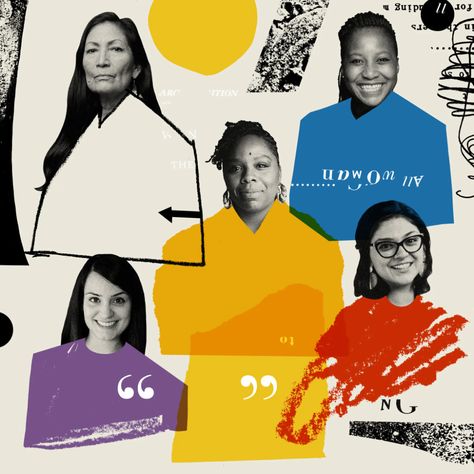 How Do Women Feel About Women’s History Month? Conflicted. - The New York Times Women's History Month, Women's History, Best Ads, Womens History Month, Collage Design, Women In History, Book Cover Design, Graphic Design Posters, Ny Times