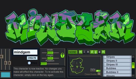 Image of The Graffiti Creator - MindGem Graffiti Creator, Graffiti Fonts, Font Creator, Graffiti Style Art, Graffiti Font, Graffiti Designs, Different Fonts, Graffiti Styles, Graffiti Lettering