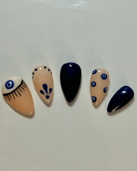 ᡣ𐭩₊˚.⋆⁺₊ May every evil eye in your life go blind 🧿🪬 #nails #pressons #pressonnails #customset #handpainted #smallbusiness #gelxnails #naildesign #handmade #nailaddict #cutenails #gelx #pressonset #calgary #canada #yyc #nailsnailsnails #nailart #naildesigns #nailaddict Eye Nail Art Black, Nail Art Black, Eye Nail Art, Calgary Canada, Your Life, Art Black, Calgary, On Set, Press On Nails