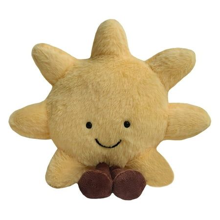 New Sun Plush Toy Cute Smile Fun Filled Animal Pillow Soft Sunshine Plush Toy for Children's Birthday Gift Color: Beige. Toys Room, Toy Room Decor, Small Stuffed Animals, Toddler Pillow, Animal Pillow, Cute Smile, Toy Rooms, Birthday Gifts For Kids, Animal Pillows