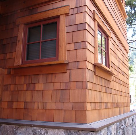 Cedar Siding House, Siding House, Cedar Shingle Siding, Cedar Shake Siding, Cedar Shingle, Craftsman Bungalow, Shingle Siding, Craftsman Exterior, Cedar Homes