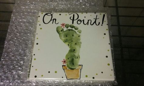 Cactus foot print Cactus Footprint Art, Infants Crafts, Wild West Crafts, Infant Art, Print Crafts, Baby Footprint Art, New Grandparent Gifts, Nursery Crafts, Wild West Theme