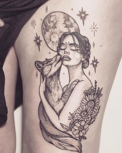 Tatoo Dog, Mother Nature Tattoos, Hippie Tattoo, Serpent Tattoo, Goddess Tattoo, Cat Tattoos, Inspiration Tattoos, Initial Tattoo, Tiny Tattoo