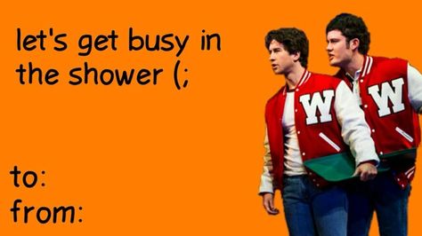 Heathers Valentines Cards, Meme Valentines Cards, Heathers Movie, Valentines Memes, Heathers The Musical, Be More Chill, Theatre Life, Broadway Musicals, Shut Up