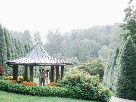 Gazebo Ceremony, Wedding Gazebo, Maryland Wedding Venues, Hot Pink Weddings, Garden Weddings Ceremony, Botanical Gardens Wedding, Garden Wedding Venue, Garden Gazebo, Affordable Wedding Venues