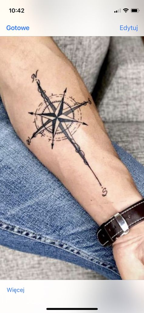 Tattoo Jungkook, Vintage Compass Tattoo, Compass Tattoos Arm, Compas Tattoo, Compass Tattoo Men, Underarm Tattoo, Compass Tattoos, Lower Arm Tattoos, Compass Rose Tattoo